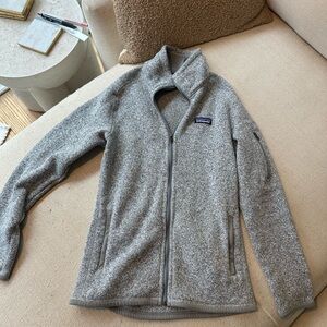 Patagonia Women's Gray Full-Zip Fleece Jacket